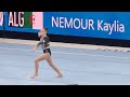 Kaylia Nemour - 12,700 Floor - All-around Final - World Championships 2023