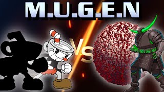 REQUESTED BY @Maxwell8159: Cuphead and Cuphead FNF vs Legion and Abyss - Mugen Battle