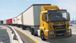 Road Train Accidents | BeamNG.drive