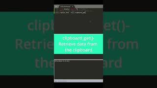 Get Copied Data From Clipboard Into Python Easy Tutorial.