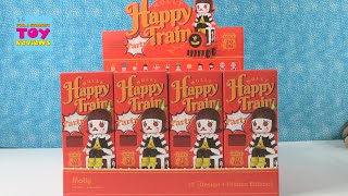 Molly Happy Train Party Blind Box Figures Unboxing Review PopMart | PSToyReviews