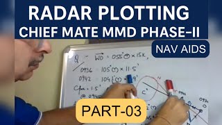 Radar Plotting Part-3 | Chief Mate MMD Phase-II | Action by Own Ship, A/Co, P-D, T-T, HR, nav aids🚢💥