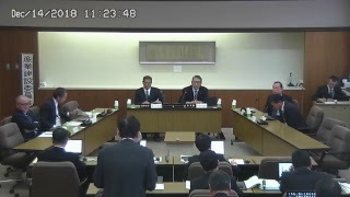 加賀市議会予算決算委員会産業建設分科会・産業建設委員会（H30.12.14)