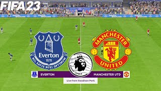 FIFA 23 | Everton vs Manchester United - Premier League - PS5 Gameplay