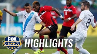 Trinidad & Tobago vs. Guatemala - 2015 CONCACAF Gold Cup Highlights