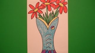 Let's Draw a Fish Vase!