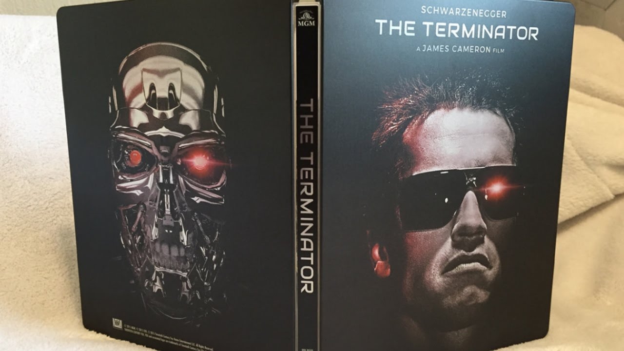 The Terminator SteelBook Zavvi Exclusive Blu-ray Unboxing - Limited To ...