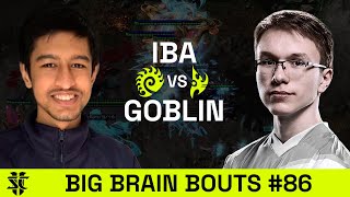 Iba VS goblin | BASILISK Big Brain Bouts #86 | Starcraft 2