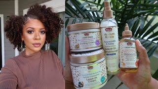 Keeping My Natural Hair Healthy With MOISTURE | African Pride Moisture Miracle Collection