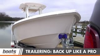 How to Back a Boat Trailer Like a Pro