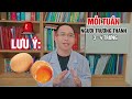 cơ thể sẽ ra sao nếu Ăn trỨng mỗi ngày bác sĩ trần minh