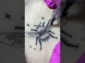 Learning to tattoo at home Day 13 (2/2)  #tattooart #tattoo #tattoodesigns #bumblebee