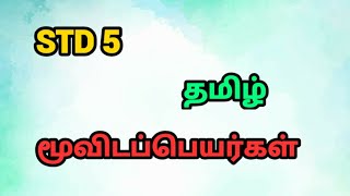 5th std TAMIL | மூவிடப்பெயர்கள்