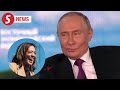 Putin on Kamala Harris' 'infectious' laugh, Kursk incursion