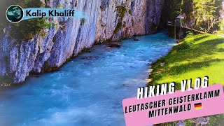 Leutaschklamm 11km easy hike | Mittenwald, Bavaria, Germany