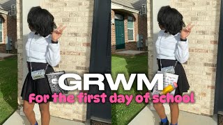 GRWM FIRST DAY SCHOOL|TEEN ADDITION| *8th grade*