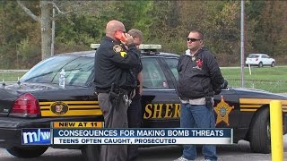 Consequences for bomb threats include jail time