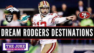 Aaron Rodgers Trade Destinations and BEST Team Fits