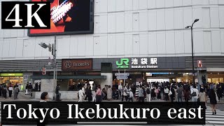 【Japan/4K】Walking around Ikebukuro