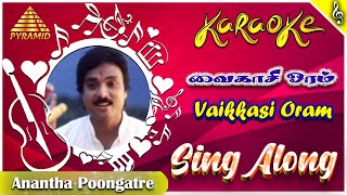 Anantha Poongatre Movie Songs | Vaikkasi Karaoke Song | Karthik | Meena | Ajith Kumar | Deva