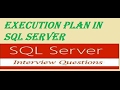 sql query optimization by using SQL server query execution plan