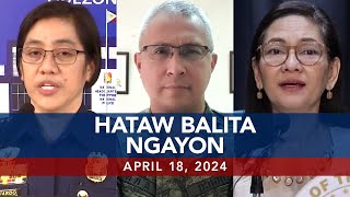 UNTV: Hataw Balita Ngayon   |   April 18, 2024