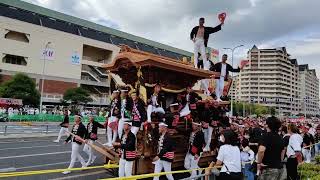 【HD高画質】岸和田だんじり祭 下野町 だんじり 2 令和4年 2022年‎9月‎4‎日