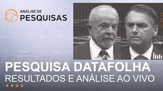 Datafolha ao vivo: Lula 53% x 47% Bolsonaro em votos válidos l Análise de Pesquisas | 27/10/2022