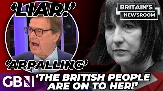 Rachel Reeves TORCHED: 'Like a CONMAN on The RUN!' EXPLODES Guest in FIERY Clash over Tax 'LIES'