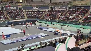 2024 Baku World Cup Men's Vault Qualification VT1 Ri Se Gwang 6.0 - SHEK Wai Hung (HKG)