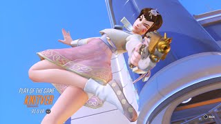 Overwatch 2 - My D.Va Rosy Hanbok First POTG