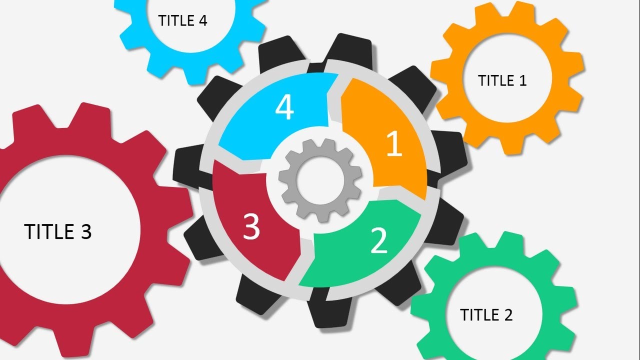 Gear Animation In Powerpoint Powerpoint Animation Tutorial Youtube