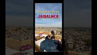 Things to do in Jaisalmer | Best Places to Visit | Itinerary (Rajasthan) #shorts