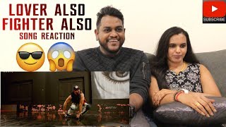 Lover Also Fighter Also Song Reaction | Malaysian Indian Couple | Allu Arjun
