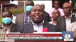 Bomet Leaders call for tolerance ahead of DP Ruto’s tour