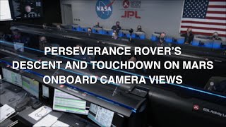 NASA Released Video Of Perserverance Rover's Touchdown On Mars