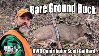 BWB Contributor Scott Gaillard: Finally! First solo Big Woods Buck | Bare Ground Success