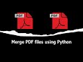 How to merge PDF files with Python