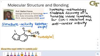 Molecular Structure and Bonding | Tunable Indoles with Bioactivity | Organic Chemistry IRL