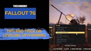 Fallout 76 Xp/Farming Tips and Tricks