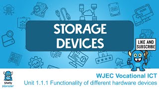 π WJEC Vocational ICT Revision β Storage Devices