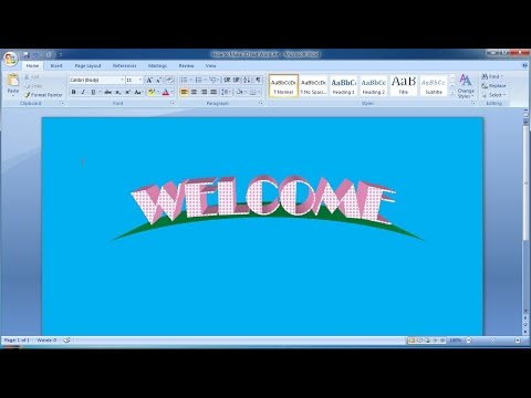 Microsoft word tutorial |How to Make 3D text Word Art in Word Microsoft word tutorial |How to Make 3D text Word Art in Word
