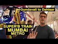 Mumbai Gundavali se Chali First Metro Train | People Reaction | First Journey Gundavali to Dahisar