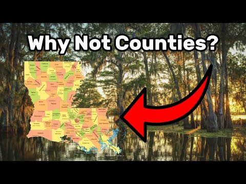 What are the Louisiana parishes?