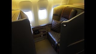 Singapore Airlines First Class (Mini-Suite) - Tokyo (Narita) to Singapore (SQ 11) - Boeing 777-300ER