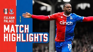 Schlupp GOAL OF THE MONTH?!? | Premier League Highlights: Fulham 1-1 Crystal Palace