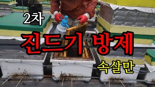 2021년 7월 5일 2차 진드기 방제(속살만)