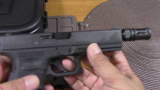 GLOCK 17 THREADED BARREL INSTALL