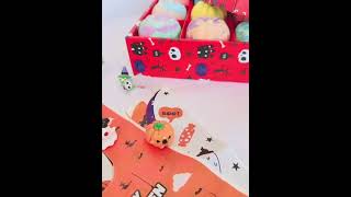 🛁 Make Bath Time Spook-tacular! 🎃 Halloween Bath Bombs #shorts