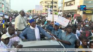 Télescopage : Quand Abdoul Mbaye et Abdoulaye Wade se croisent